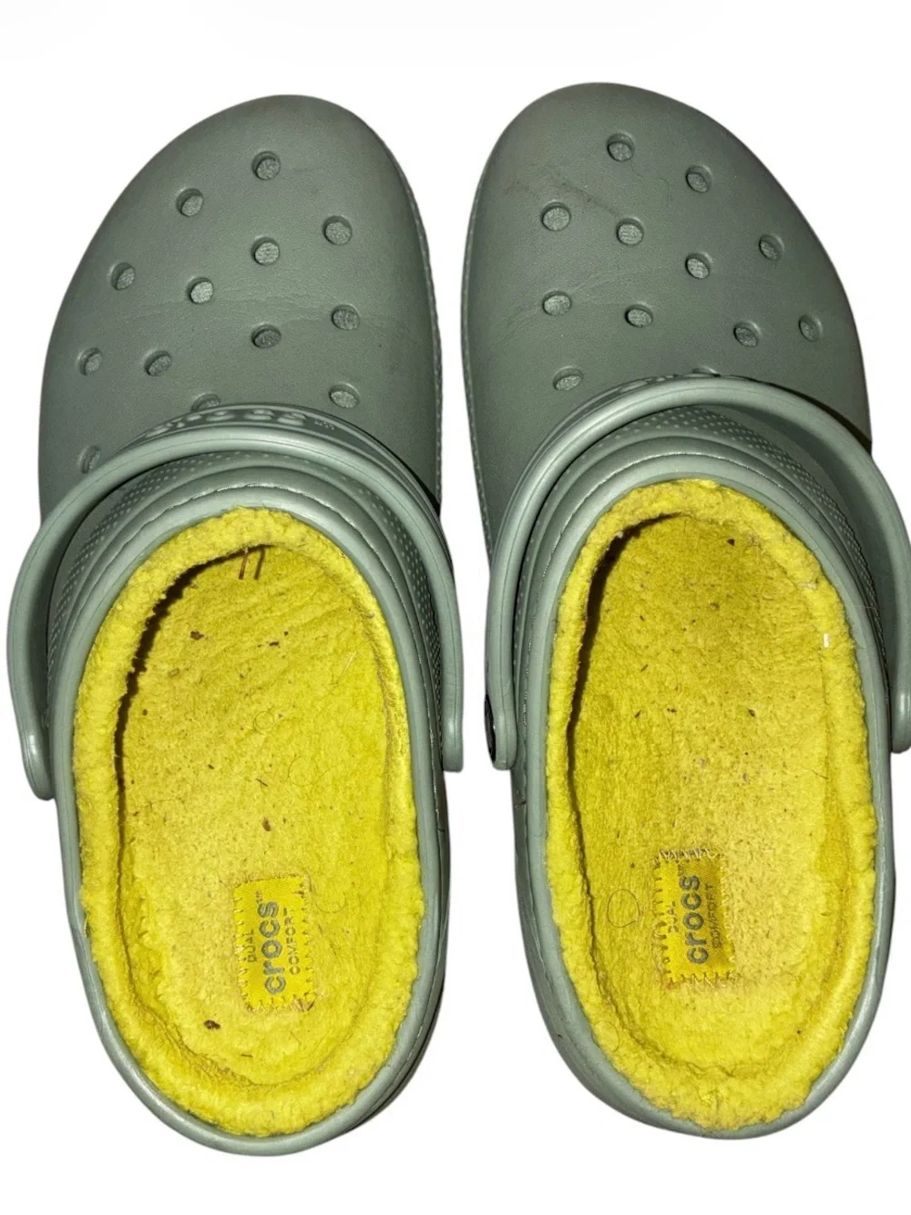Crocs Kids Classic Lined Clog - Bundle SZ 5 Multi Blue & Green